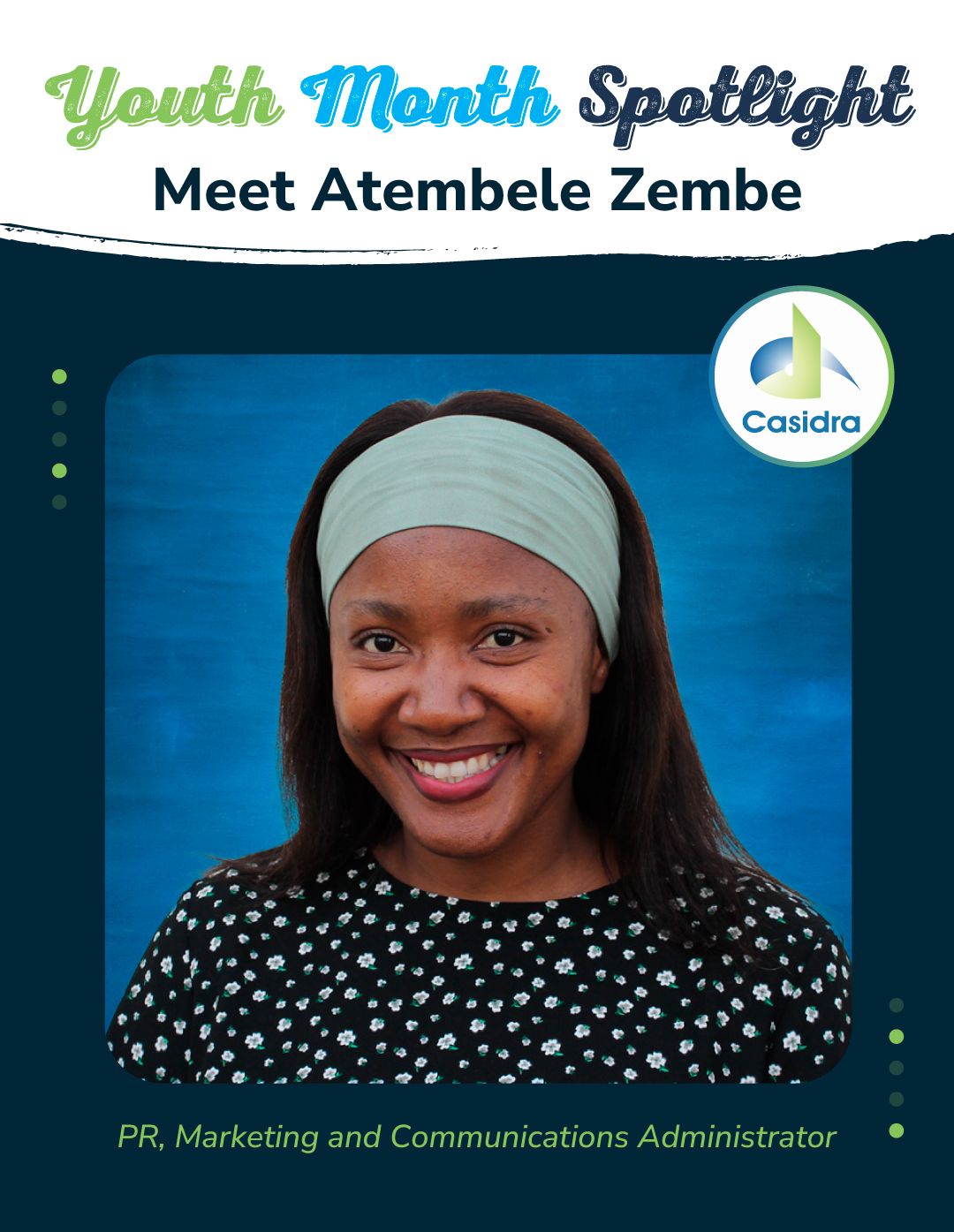 Casidra Youth Month Spotlight Atembele